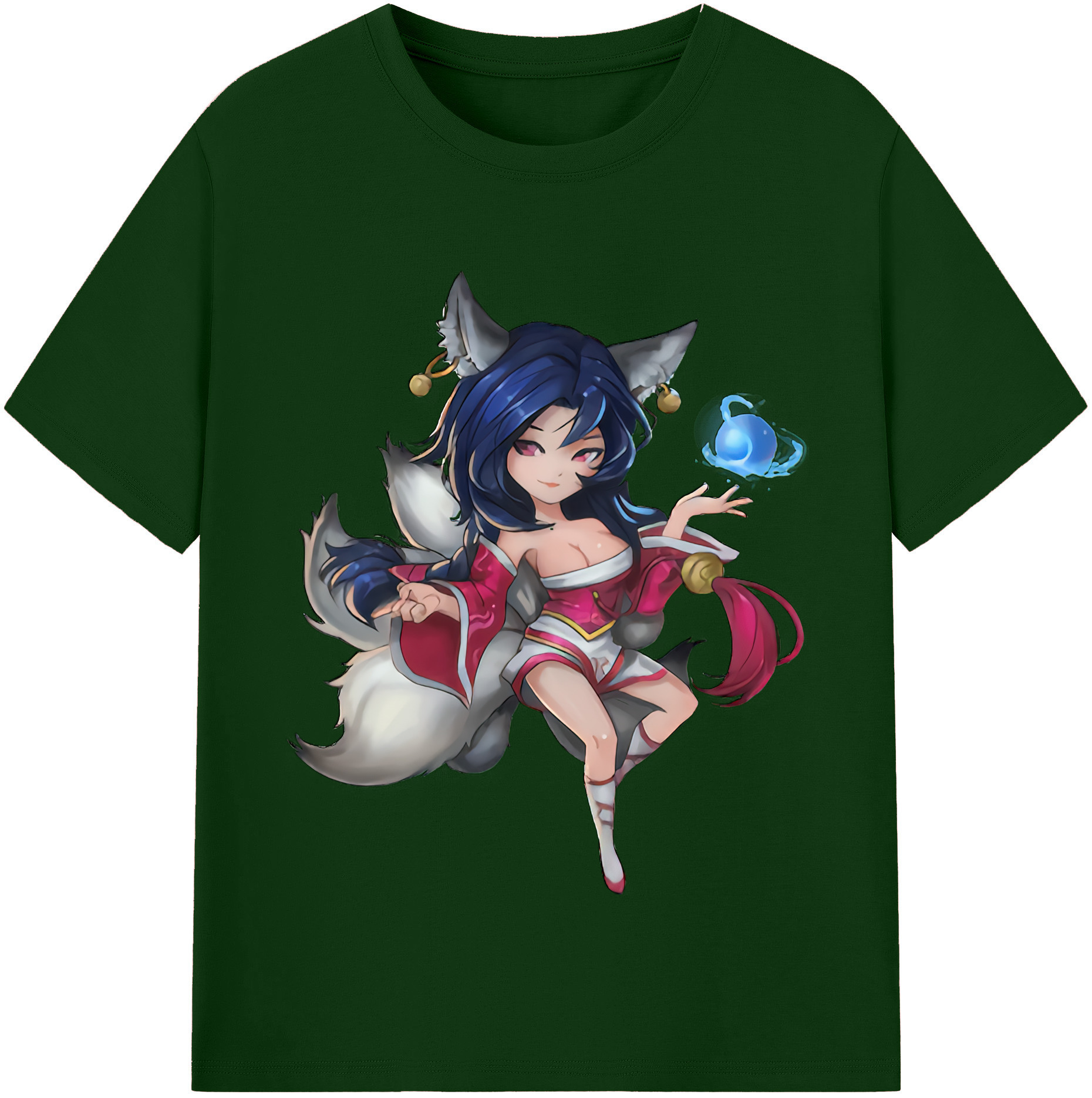 リーグ・オブ・レジェンド League of Legends LOL 綿100％半袖Tシャツ（フロントプリント）